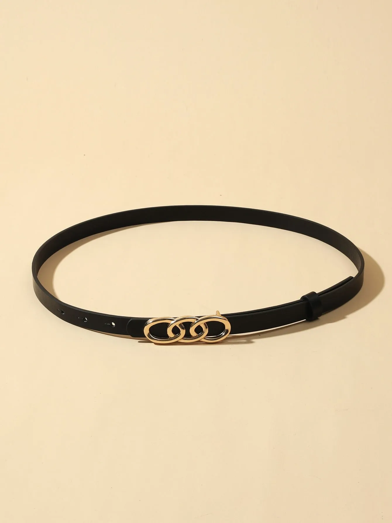 1pc Kids Chain Buckle Casual Style Belt, For Daily Life