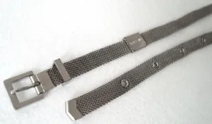 2004 Woven Metal Chain Belt