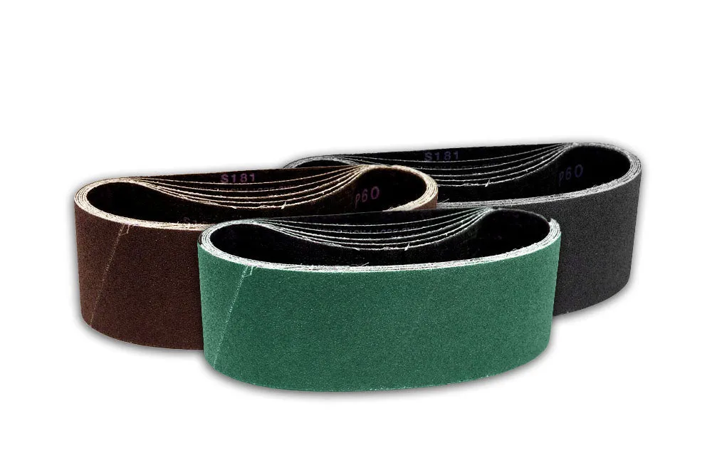 4" x 21" Sanding Belts, 9 PACK