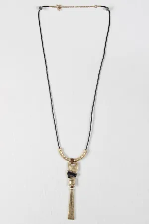 Abstract Pendant Necklace