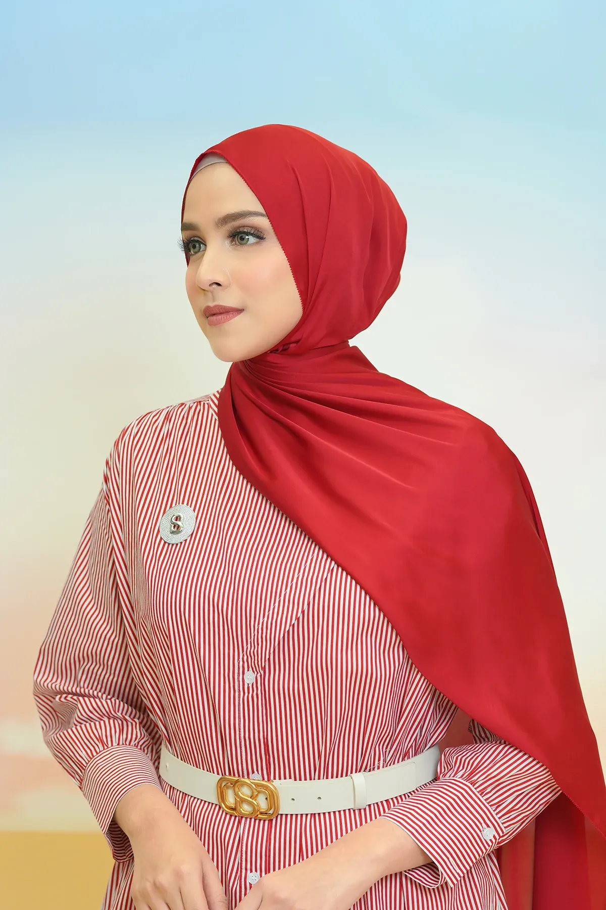 Alma Shawl 3.0 - Scarlet