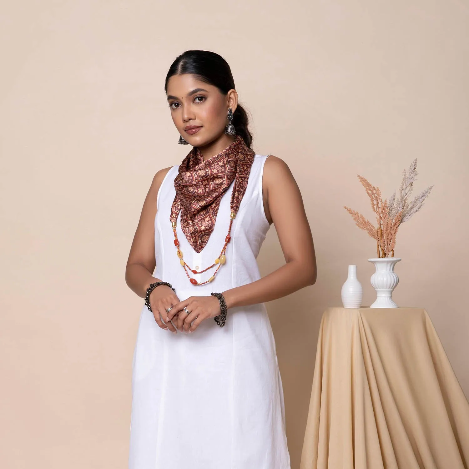 Amer Qila Necklace Scarf