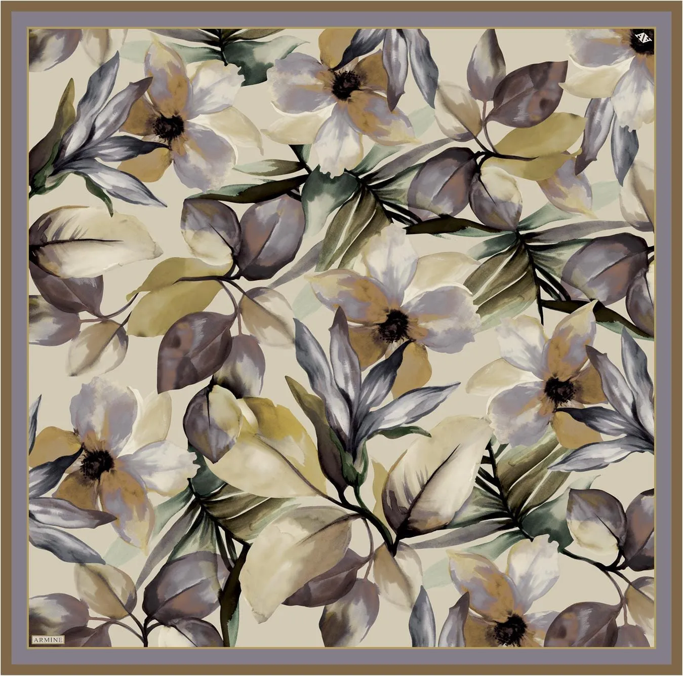 Armine Botanical Dream Silk Scarf #4