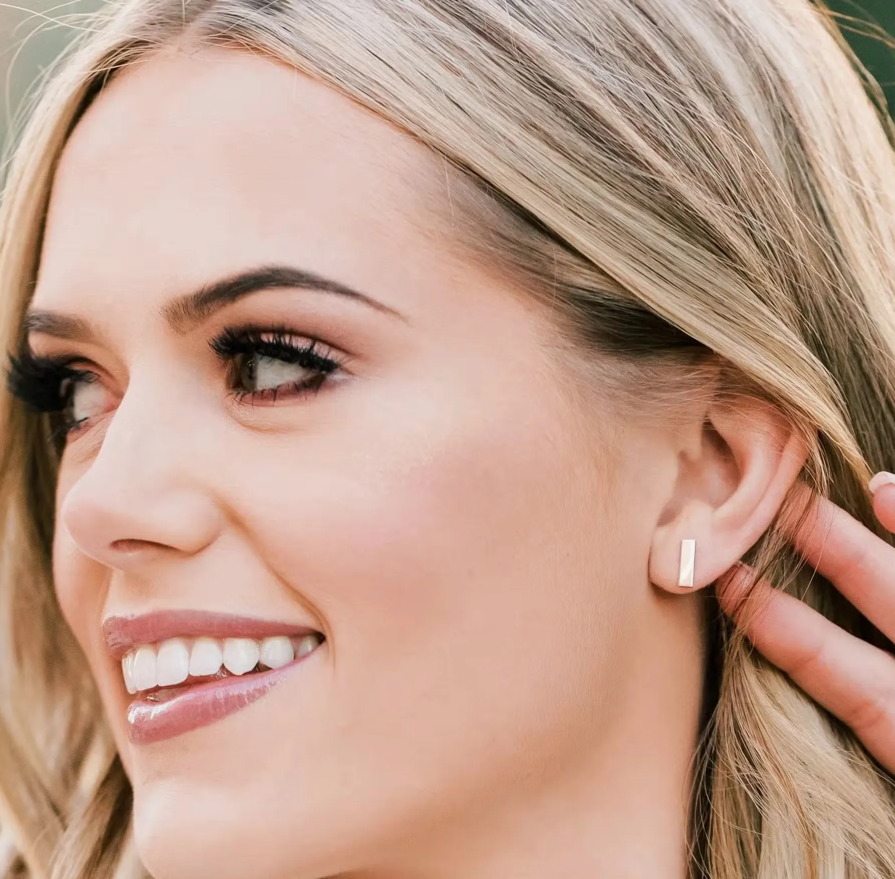 Bar Stud Earrings {Pre-Order}