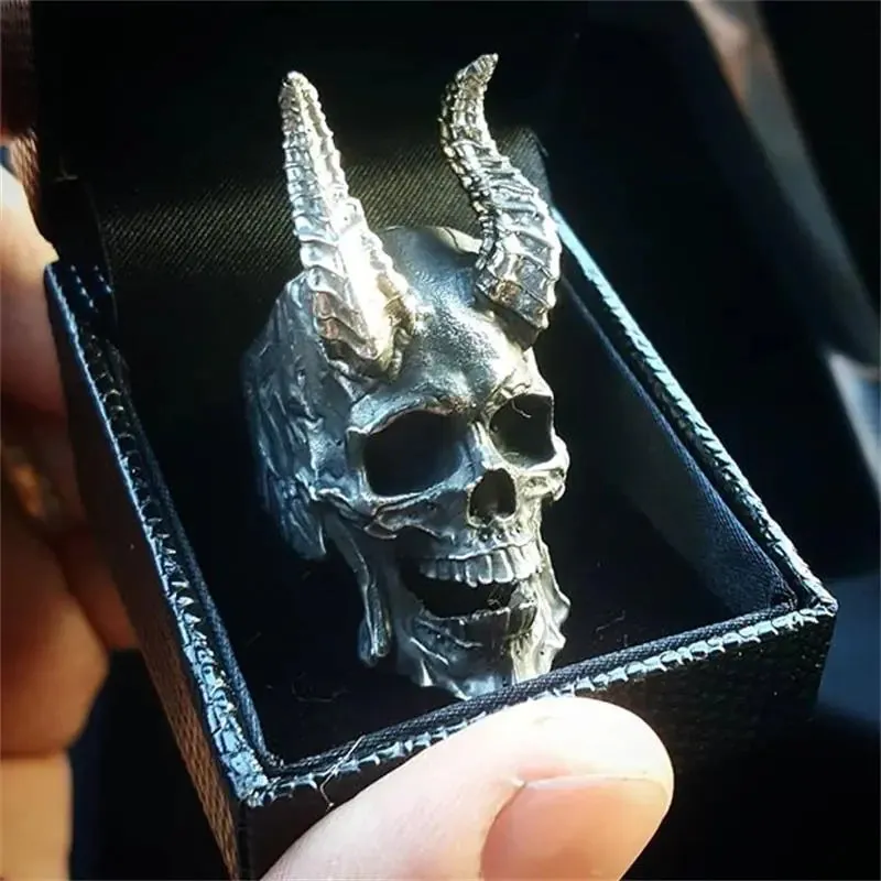 Black Skull Ring