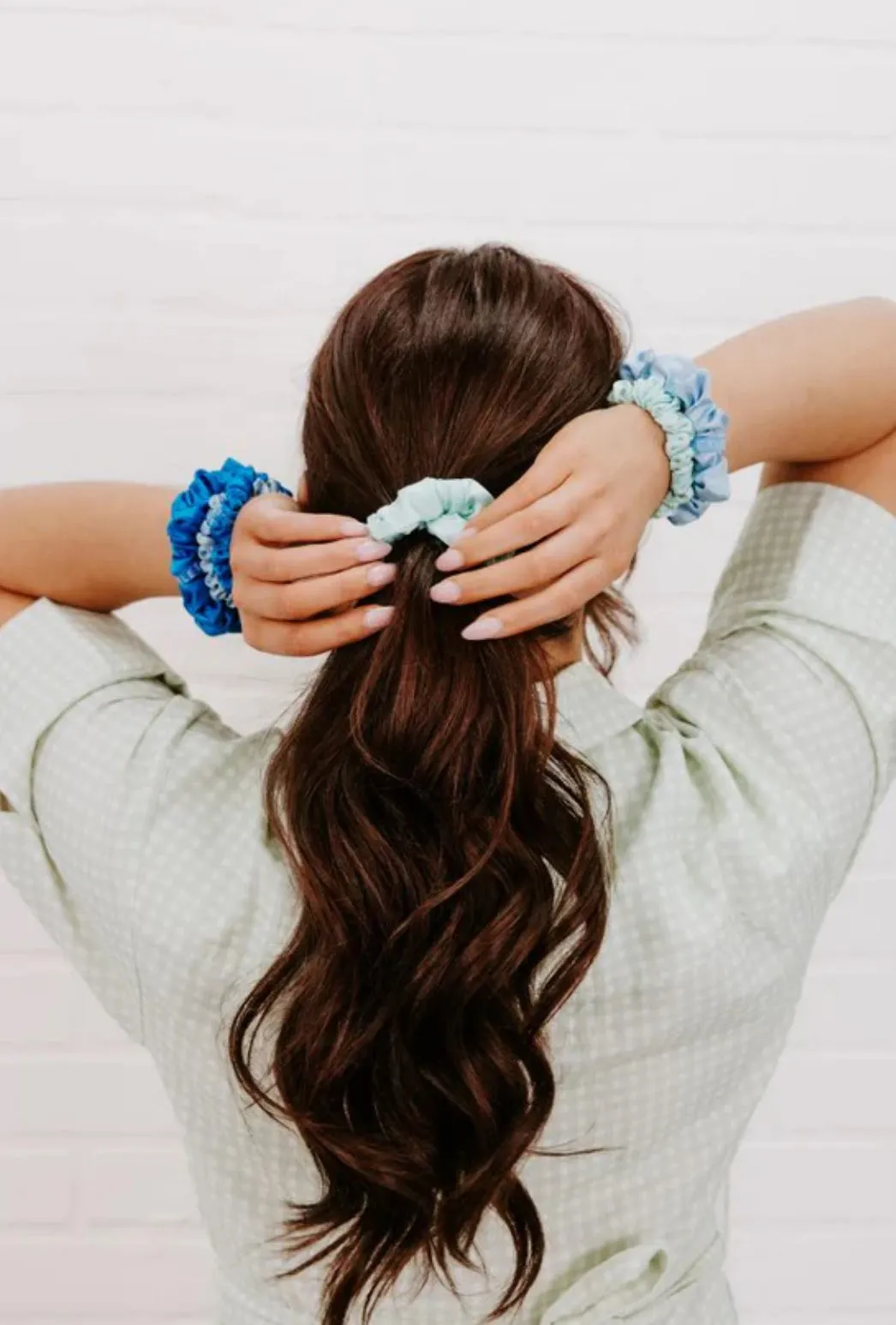 Blue My Mind- Small Scrunchie