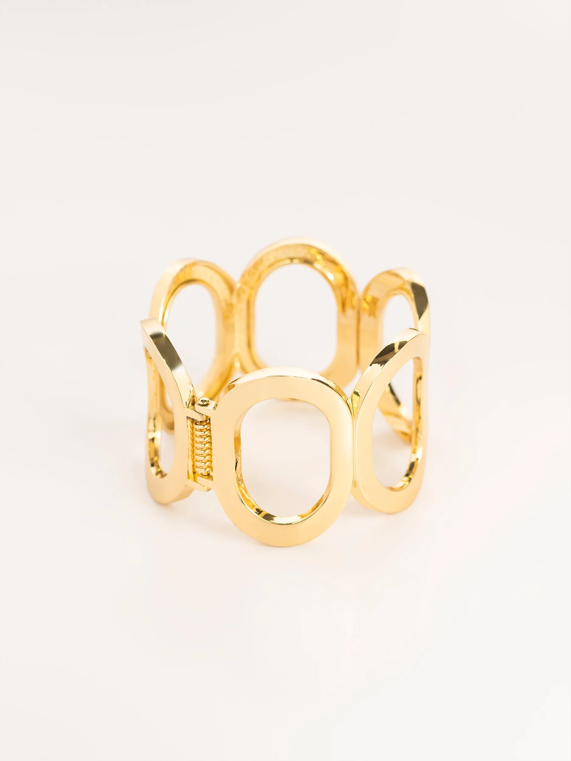 Chunky Gold Cuff Bracelet