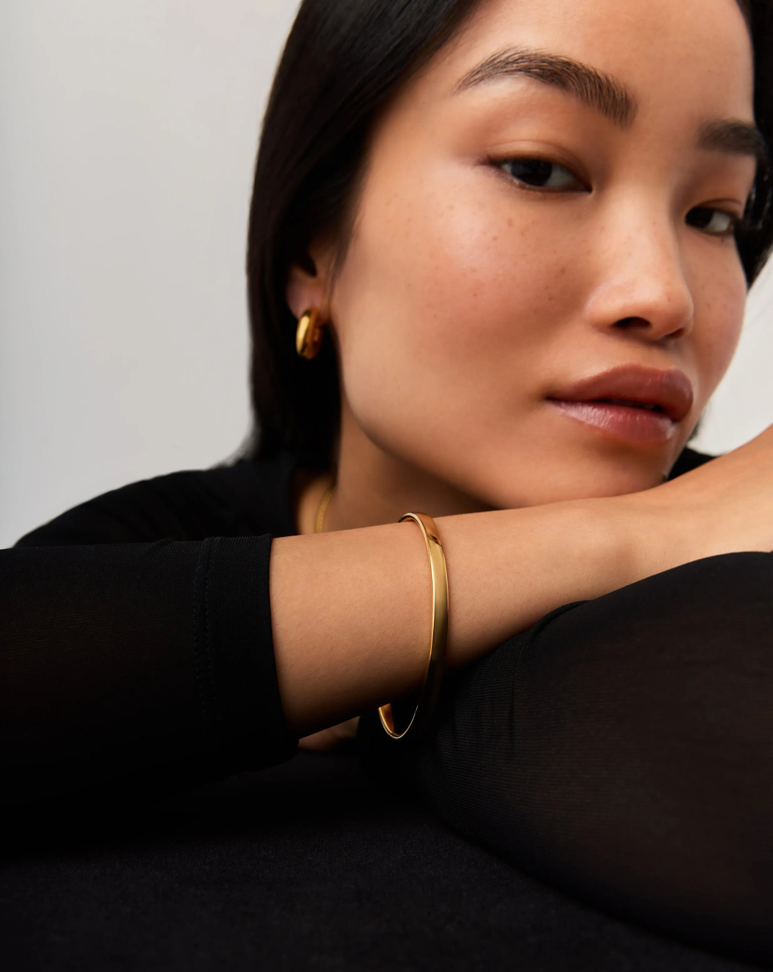 Classic Bangle | 18ct Gold Plated