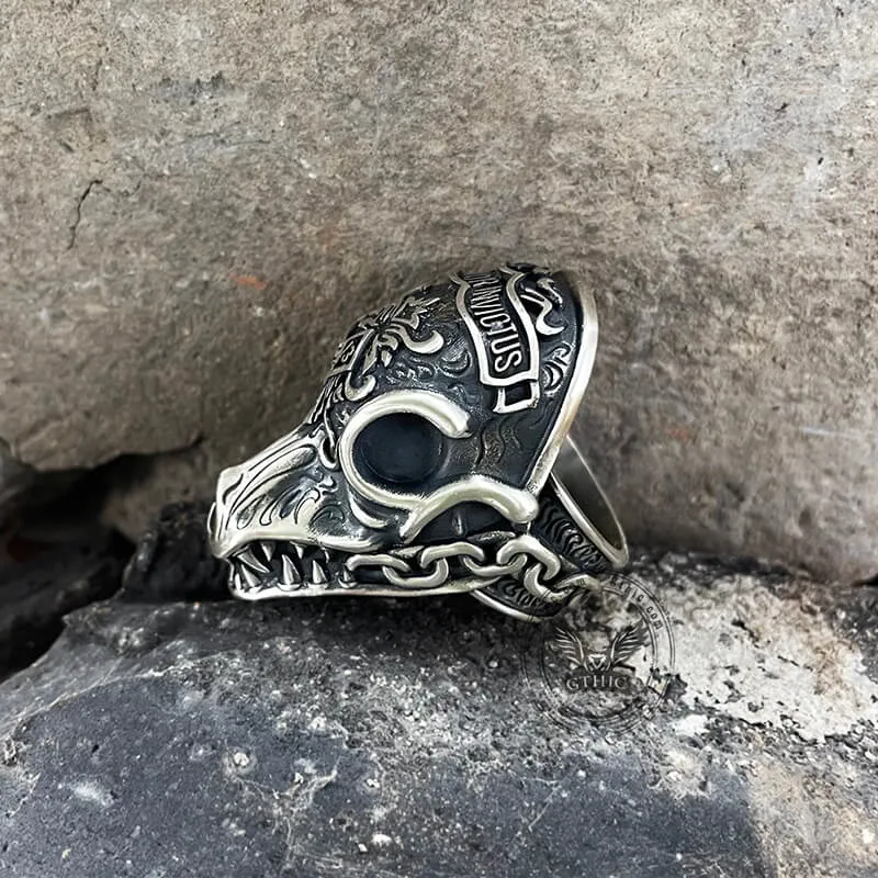 Days Gone Morior Invictus Sterling Silver Ring