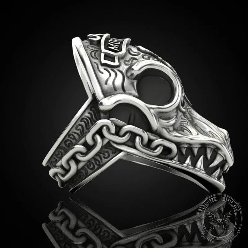 Days Gone Morior Invictus Sterling Silver Ring