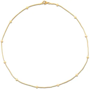 Ellie Vail Rozlyn Beaded Ball Chain Necklace