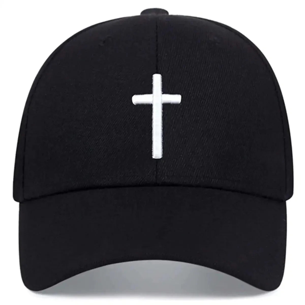 Fashion Simple Black Baseball Cap Solid Color Golf Hat Cotton Snapback Caps Casual Hip Hop Dad Hats For Men Women