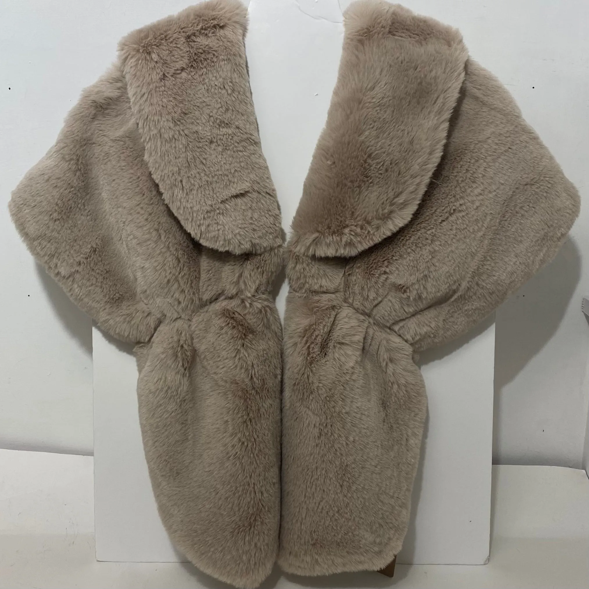 Faux Fur Stole - Teddy