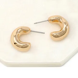 Hollow Bold Circle Earrings