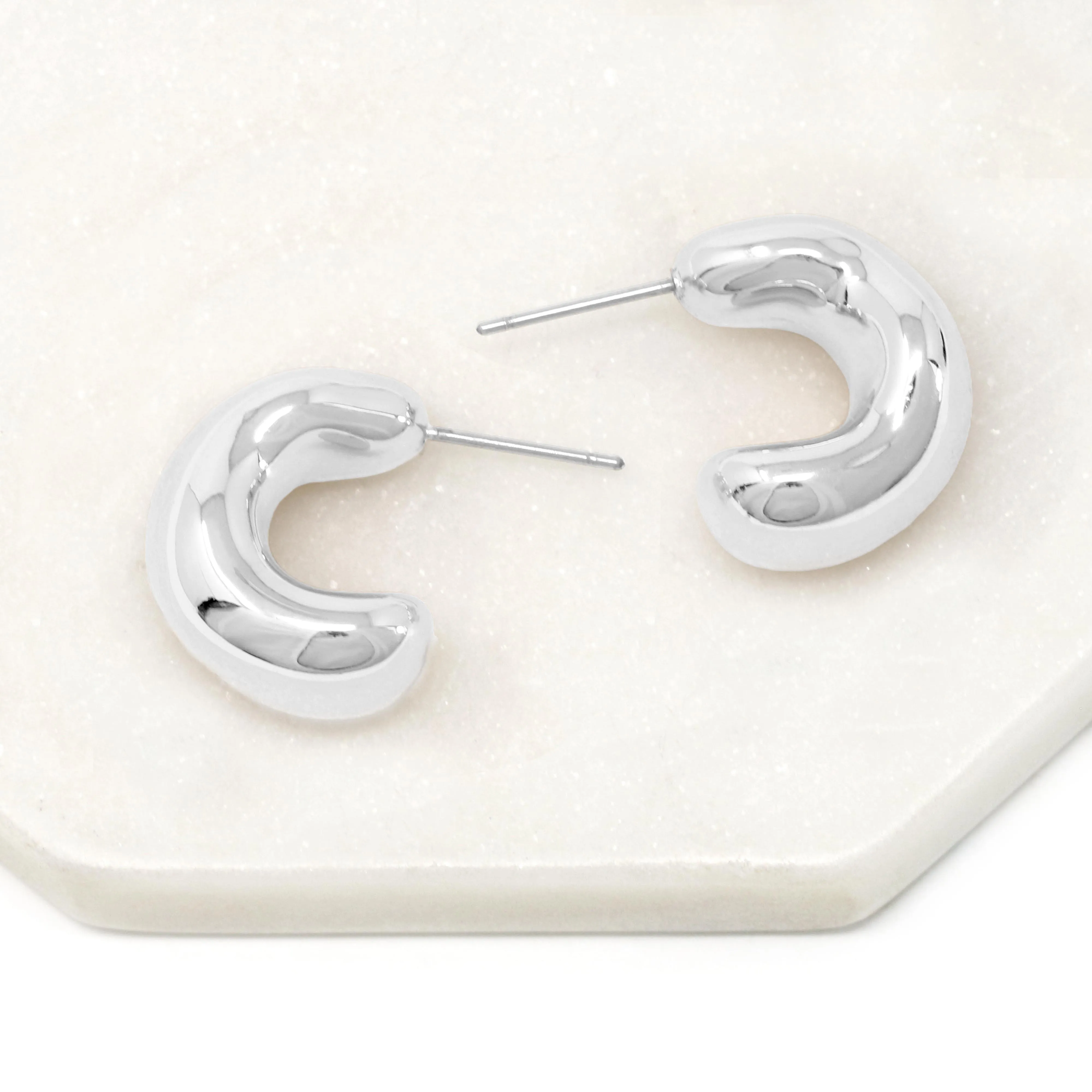 Hollow Bold Circle Earrings