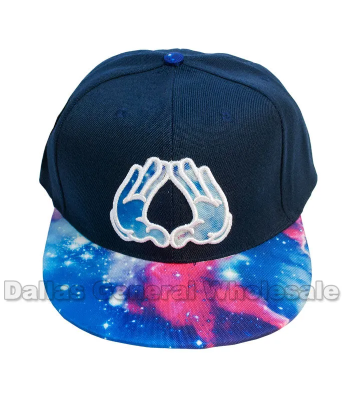 Illuminati Hand Casual Flat Bill Caps Wholesale