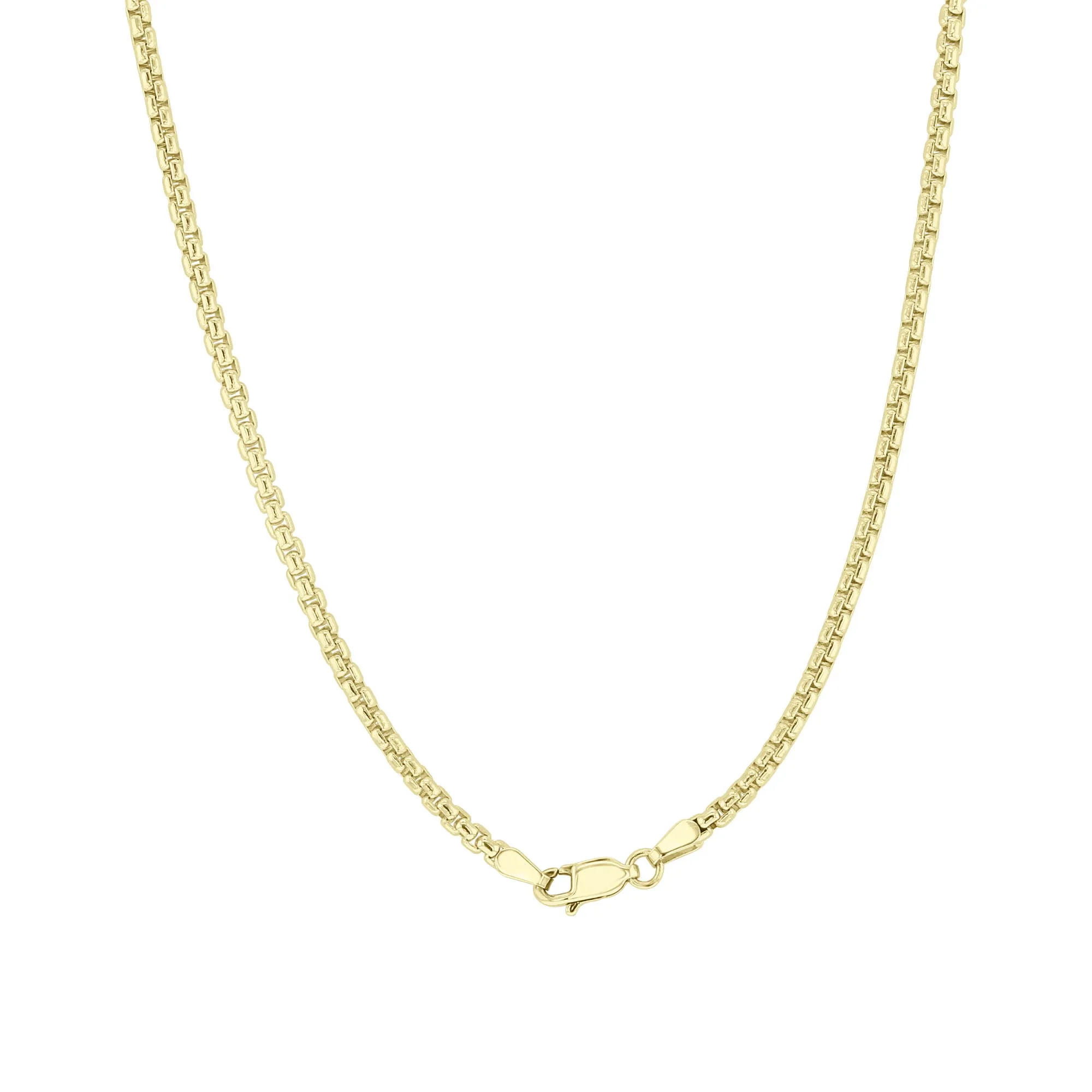 Intrepid Box Chain Necklace 22“