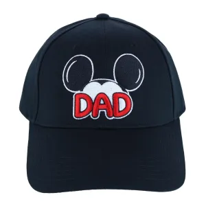 Jerry Leigh Disney Men's Mickey Mouse Dad Baseball Cap