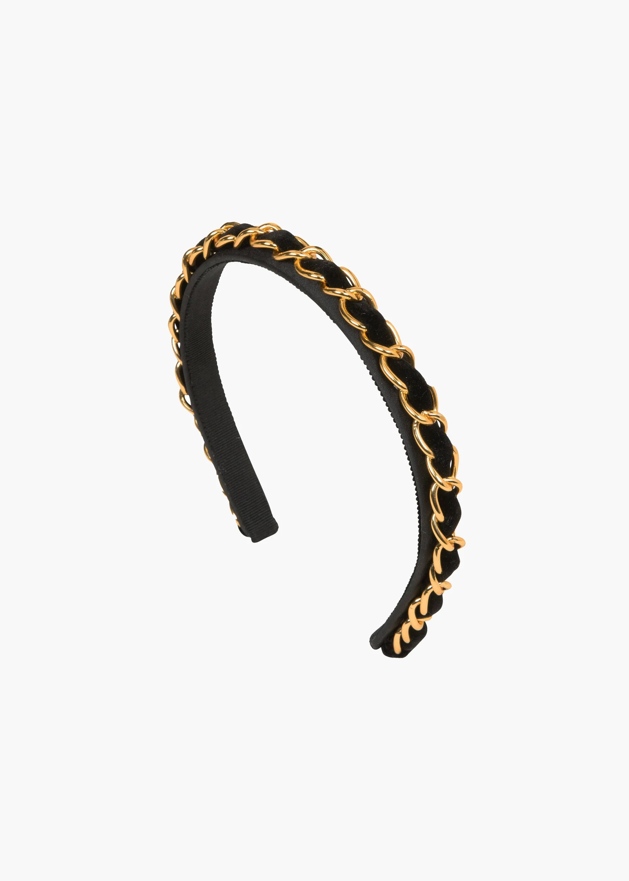 Kason Headband -- Black Gold