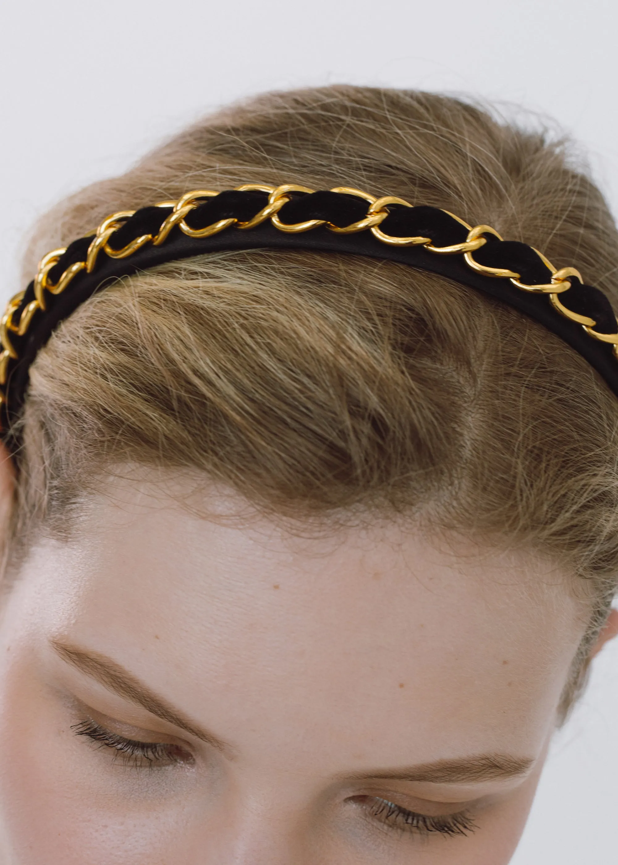 Kason Headband -- Black Gold