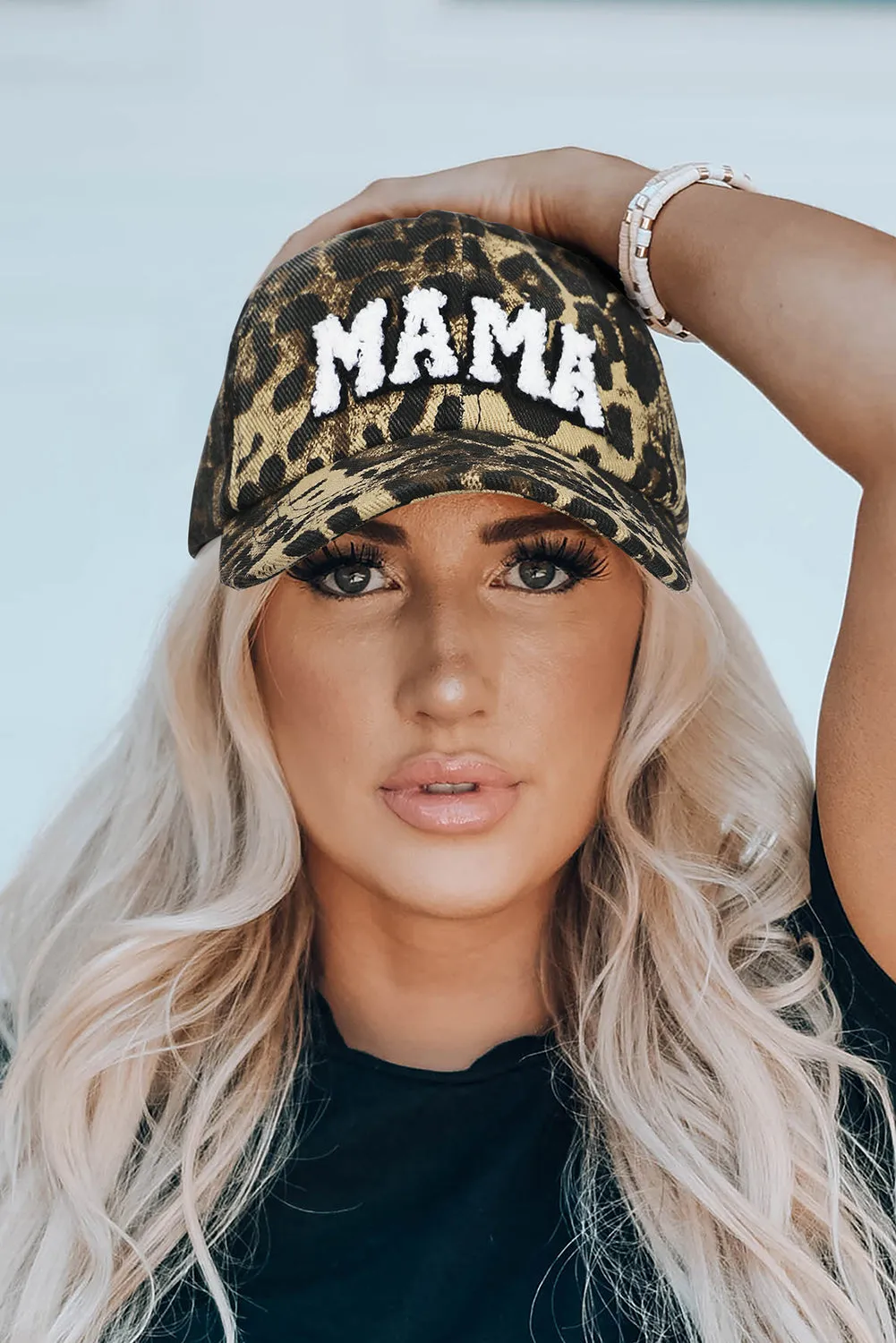 Leopard MAMA Baseball Cap - Trendy Animal Print Hat for Moms