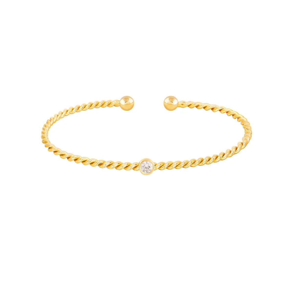 Luna Twisted Bangle