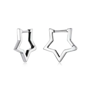 Minimalist Star Earrings