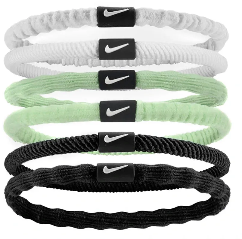 Nike Flex (6 Pack) Hair Ties - Green