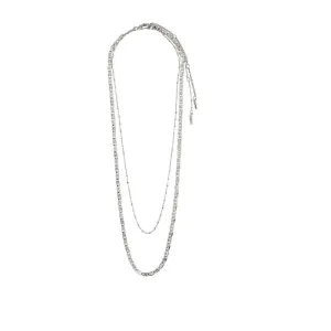 Pilgrim - Intuition Necklace - Silver Plated