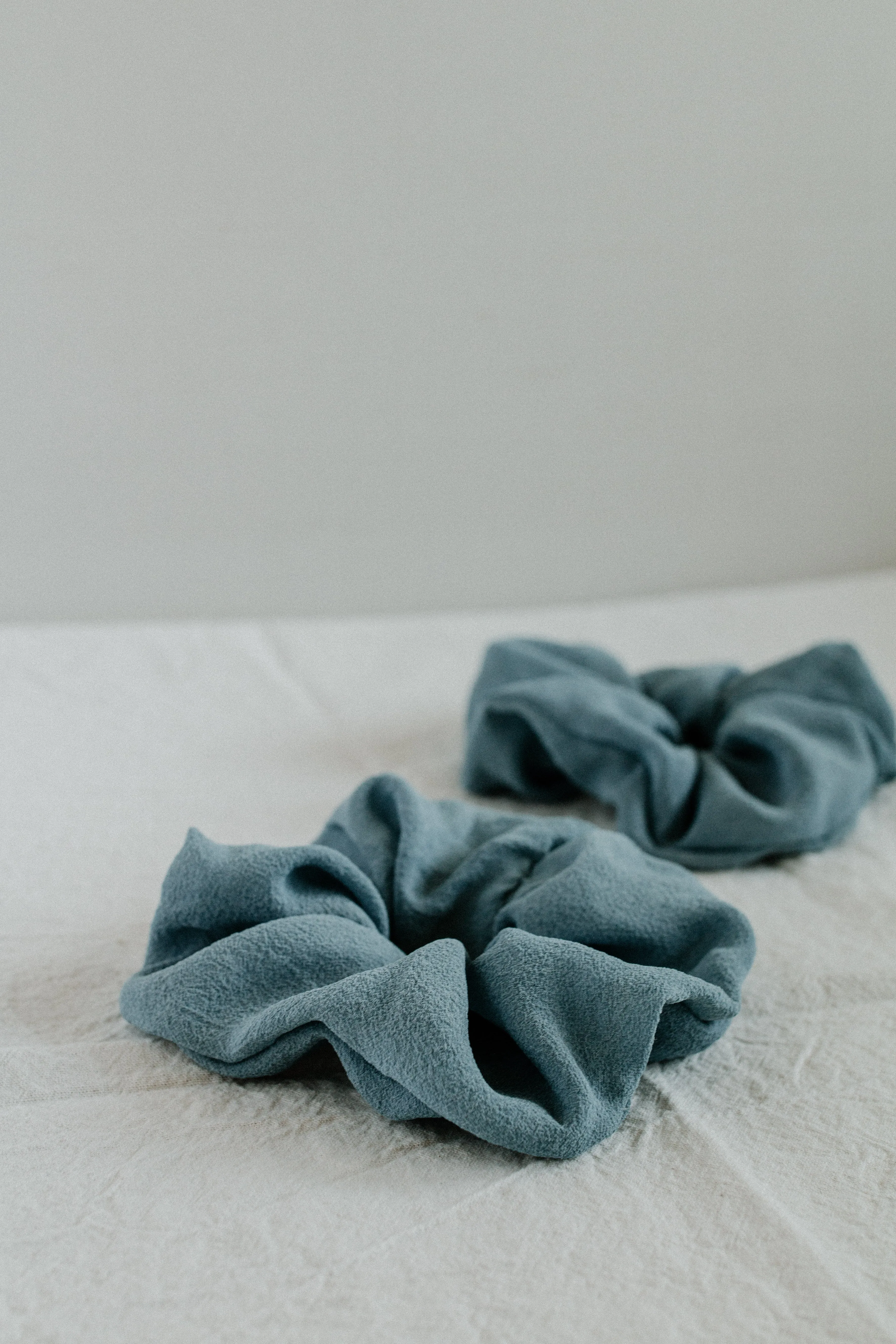 Plant Dyed Silk Scrunchies - Eco friendly gift: plastic free ties