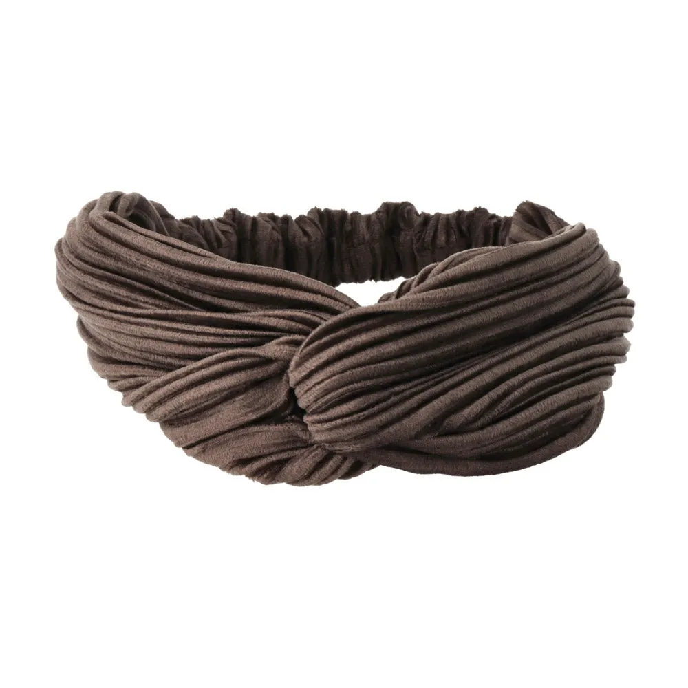 Plisse Velvet Headband