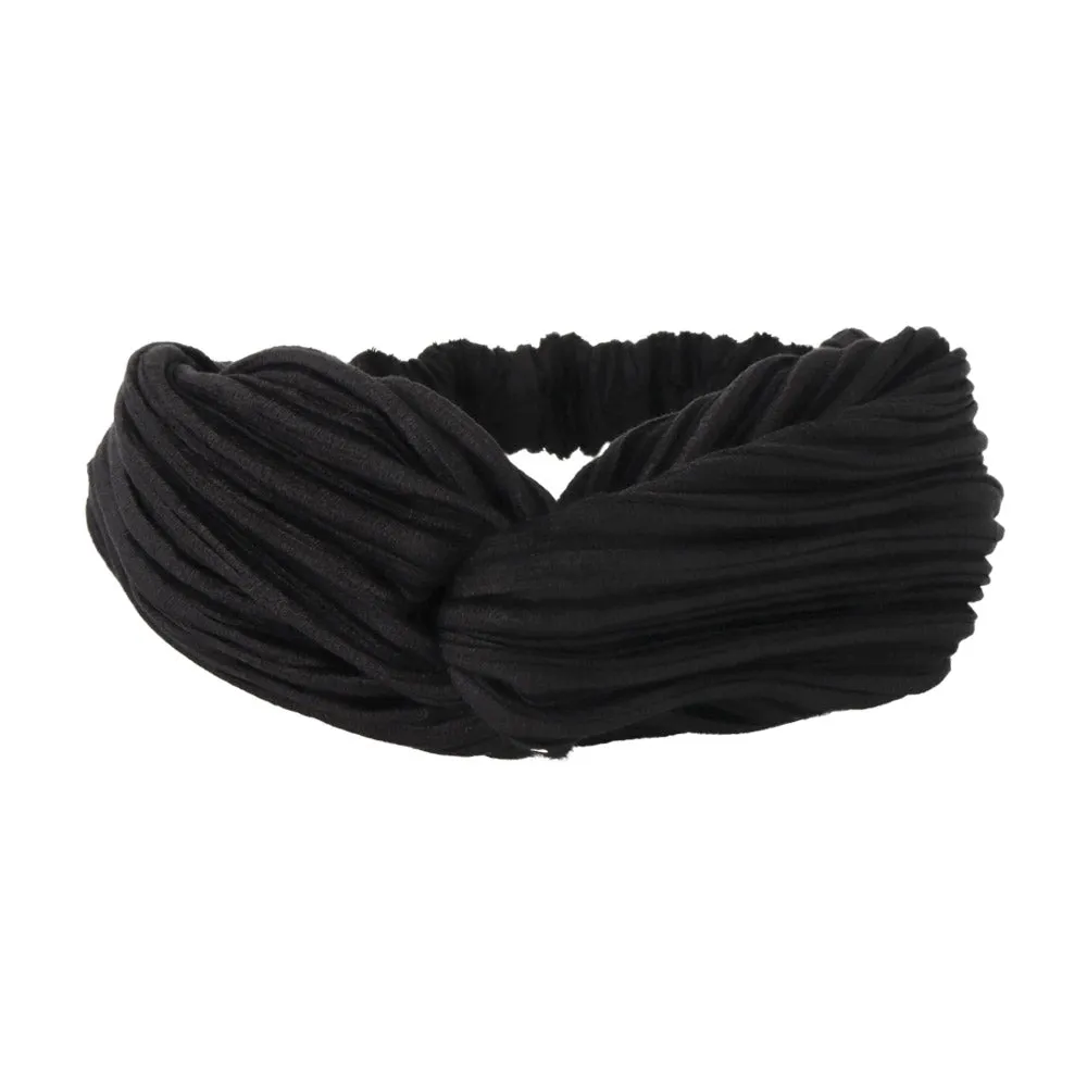 Plisse Velvet Headband