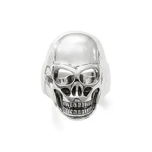 Polished Skull Ring Size 10.75