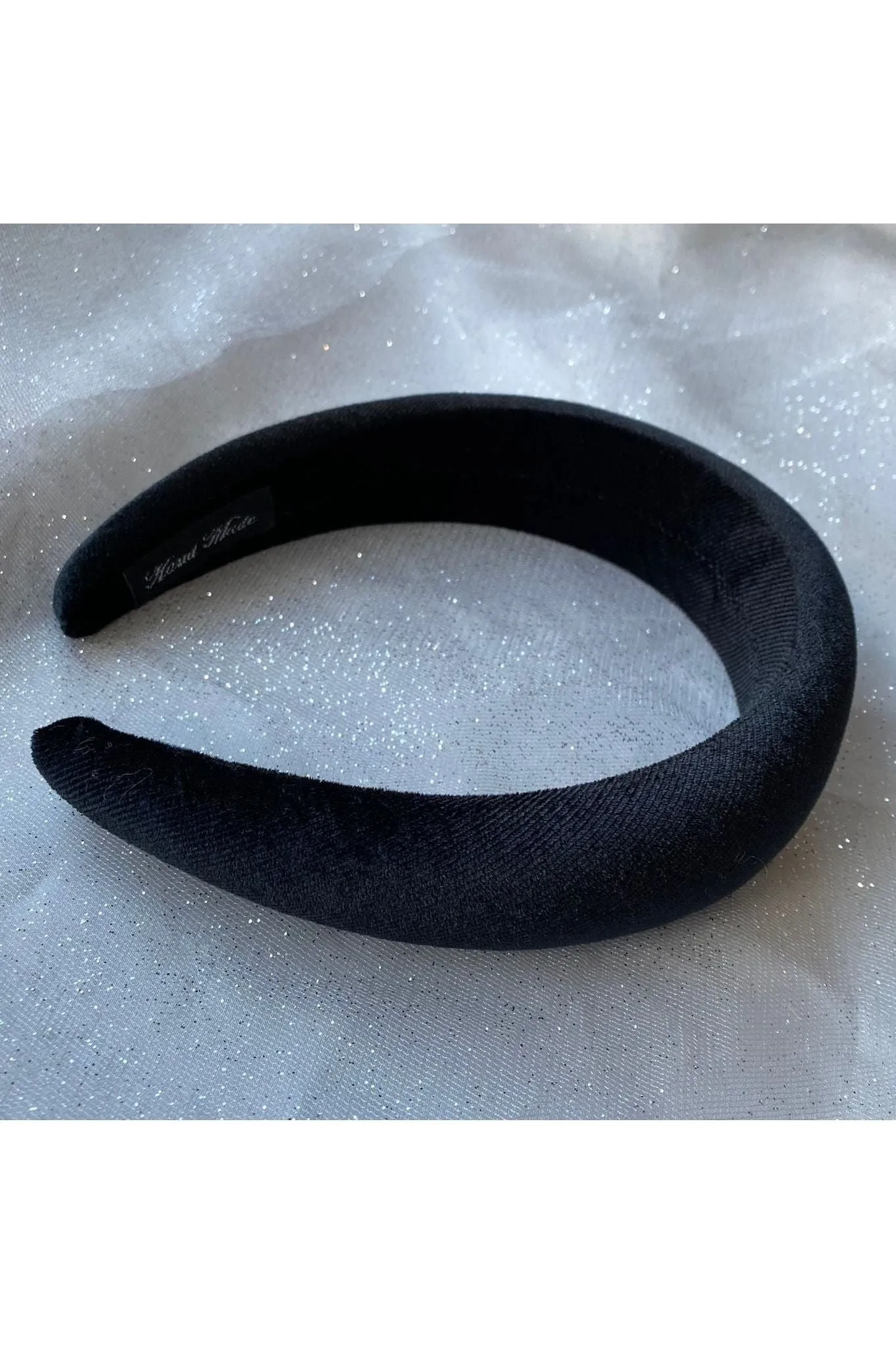 QueenMee Accessories Padded Headband In Velvet