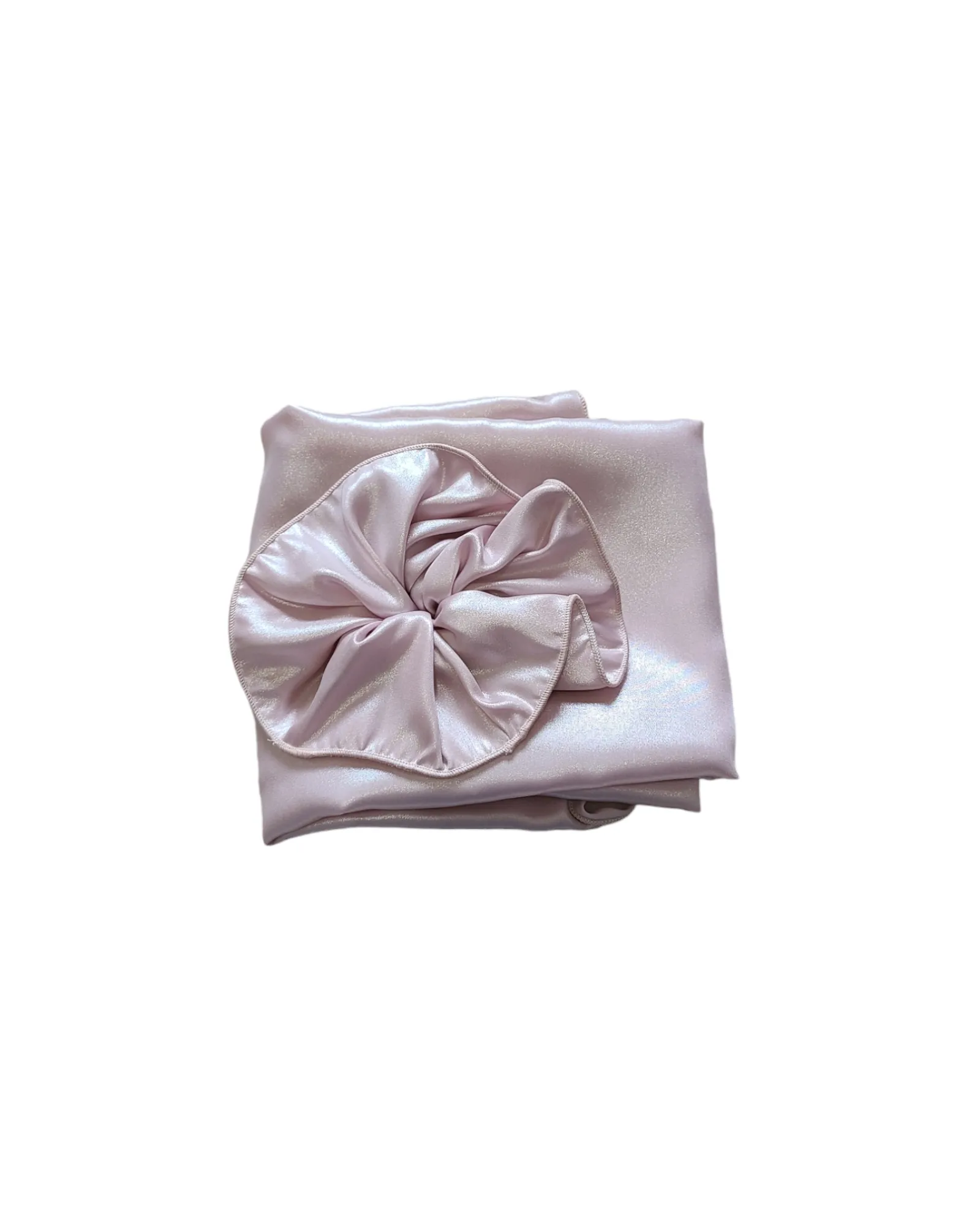 Rinati Lakel Silk Scarf with Scrunchie