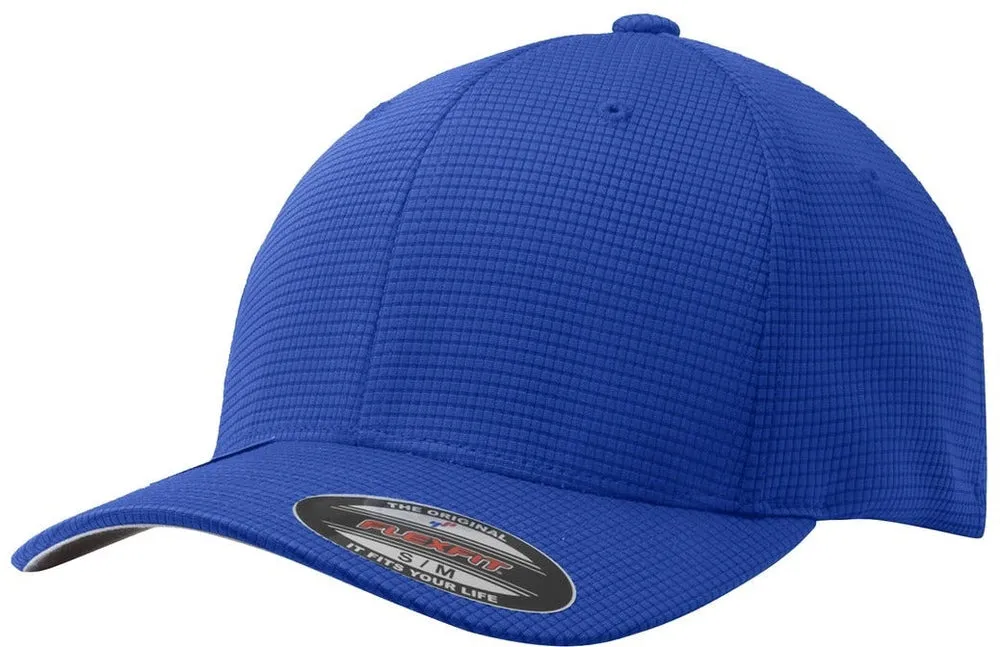 Sport-Tek Flexfit Grid Texture Cap