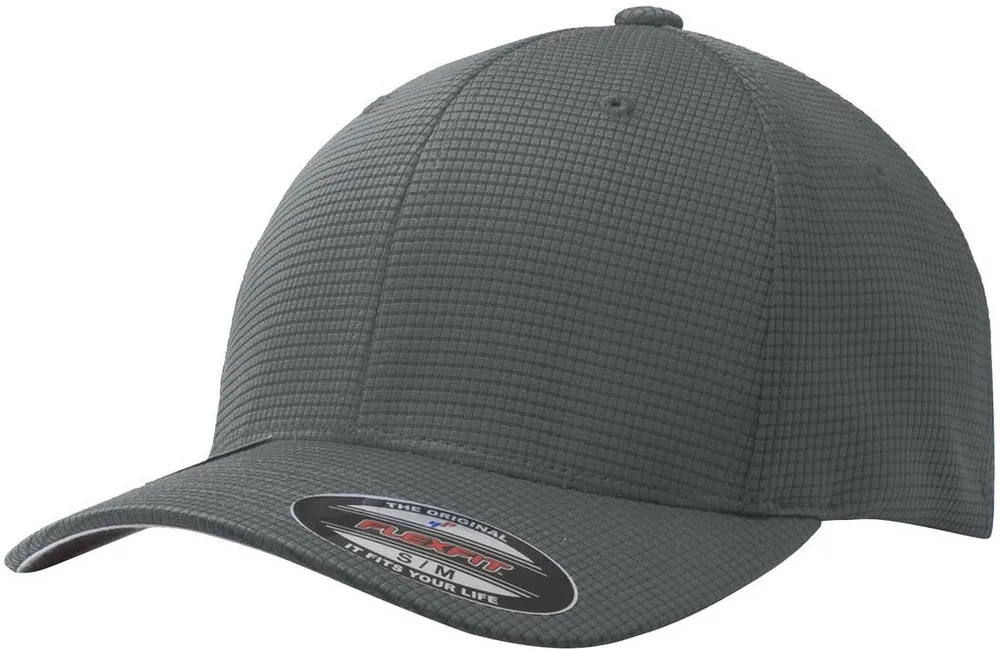 Sport-Tek Flexfit Grid Texture Cap