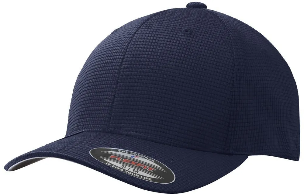 Sport-Tek Flexfit Grid Texture Cap