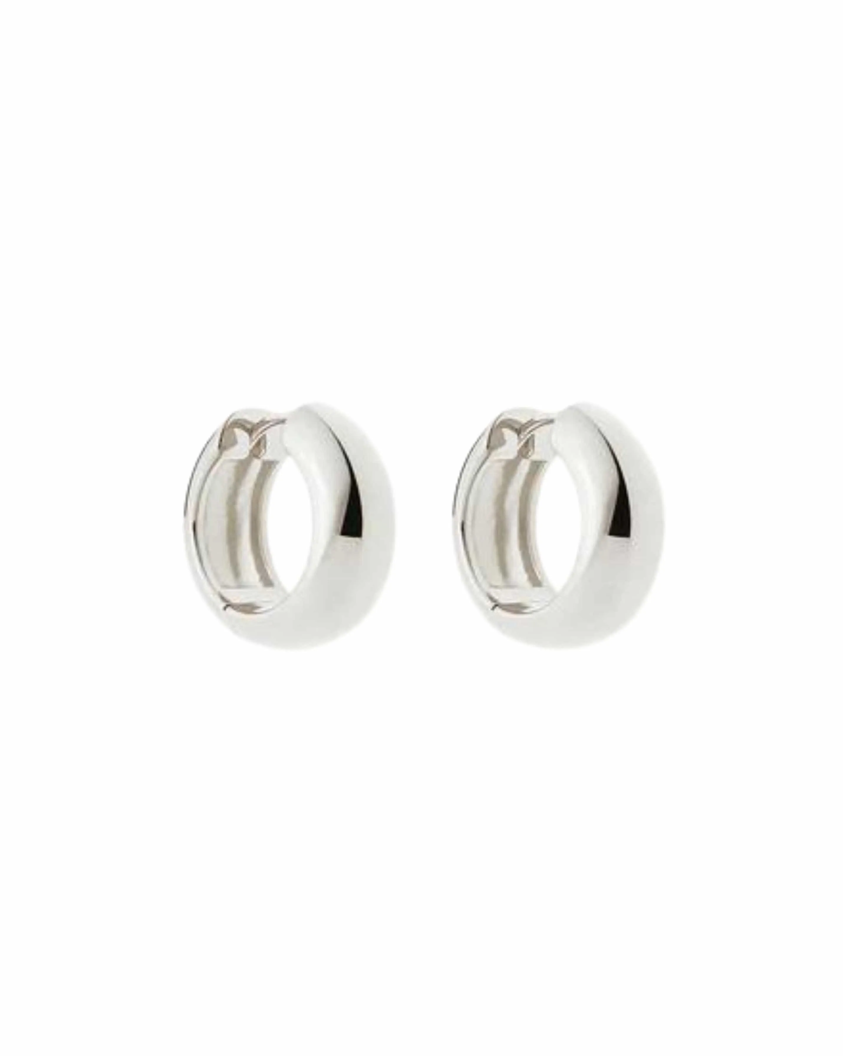 Sterling Silver Bold Small Hoops