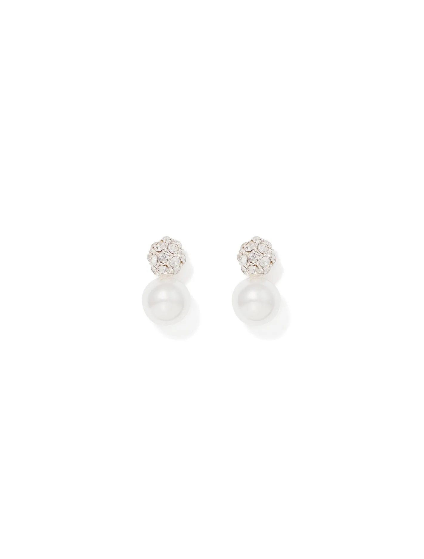 Sydney Pearl And Crystal Earrings