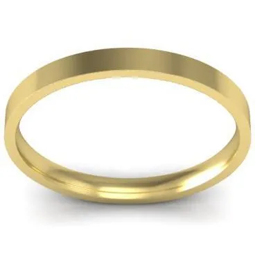 Thin Simple Wedding Ring 2mm