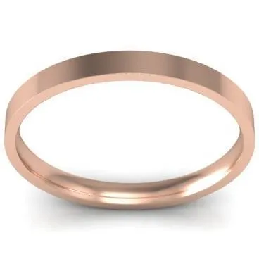 Thin Simple Wedding Ring 2mm