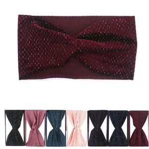 Wide Fashion Velvet Headwrap 1616 (12 units)