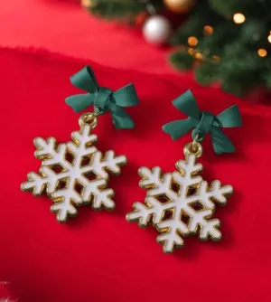 Winter Wonderland Snowflake Earrings