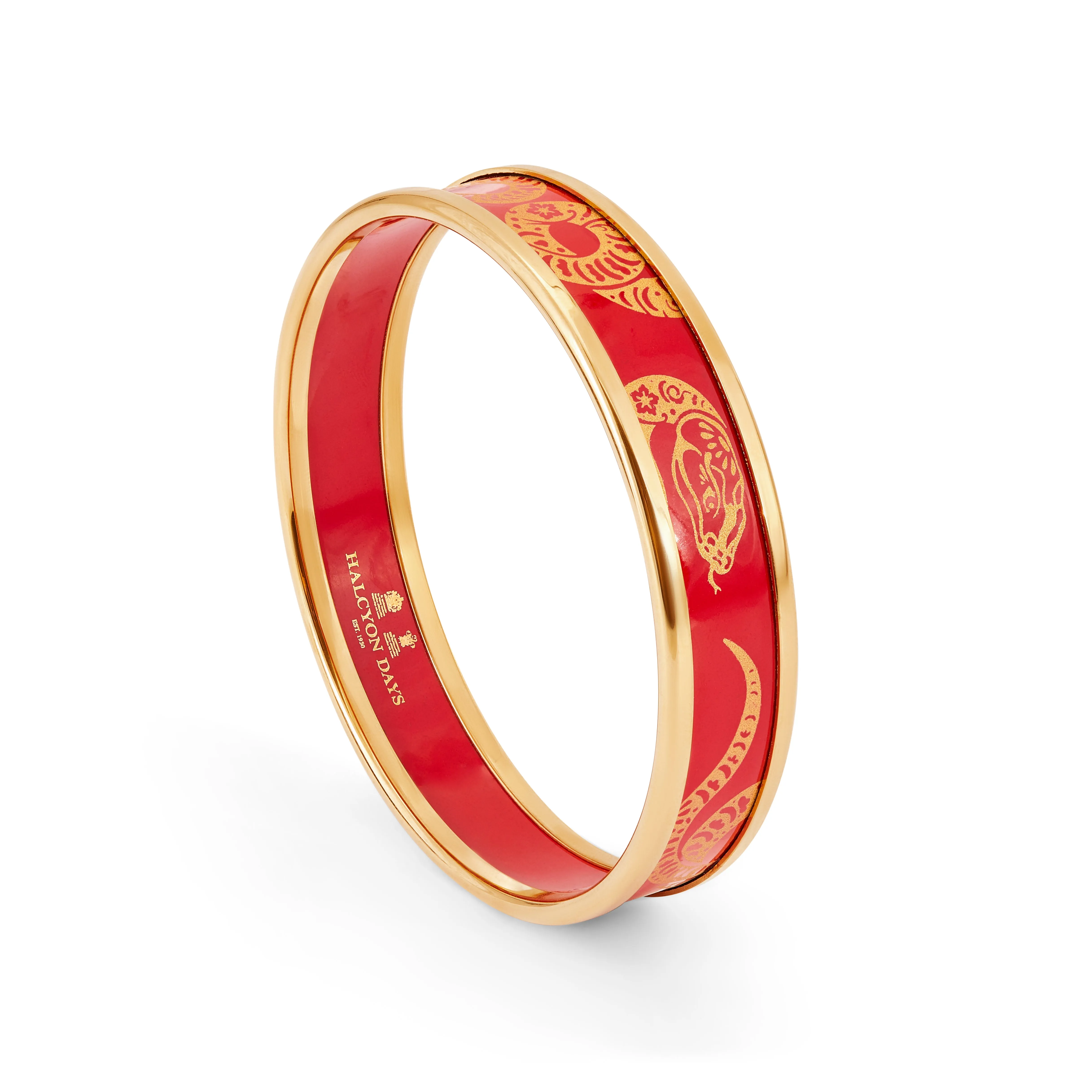 Year of the Snake 2025 Enamel Bangle