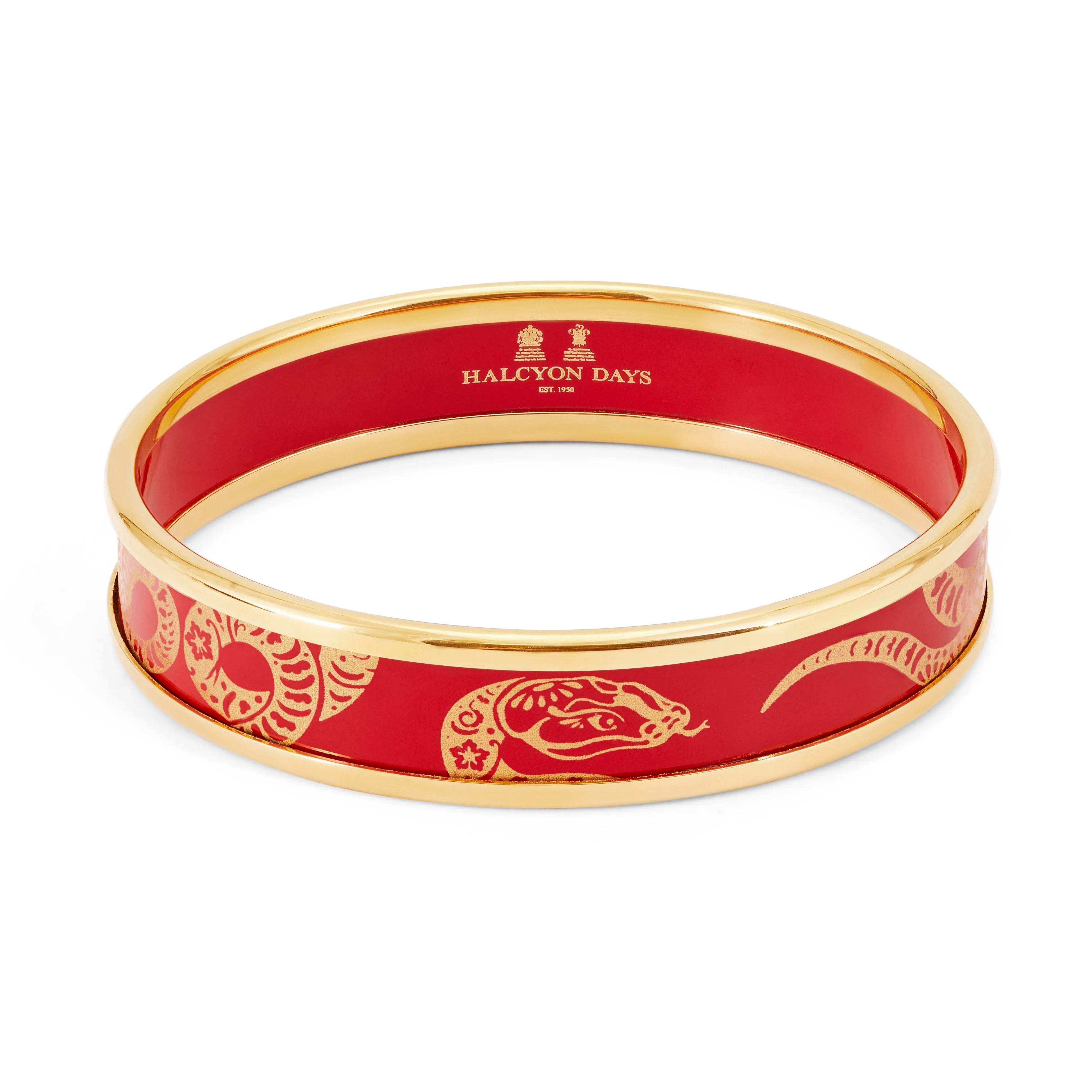 Year of the Snake 2025 Enamel Bangle